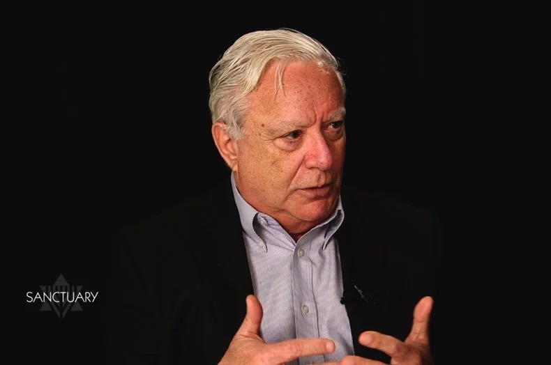 Professor Elie Rekhess interviewed for the documentary Sanctuary